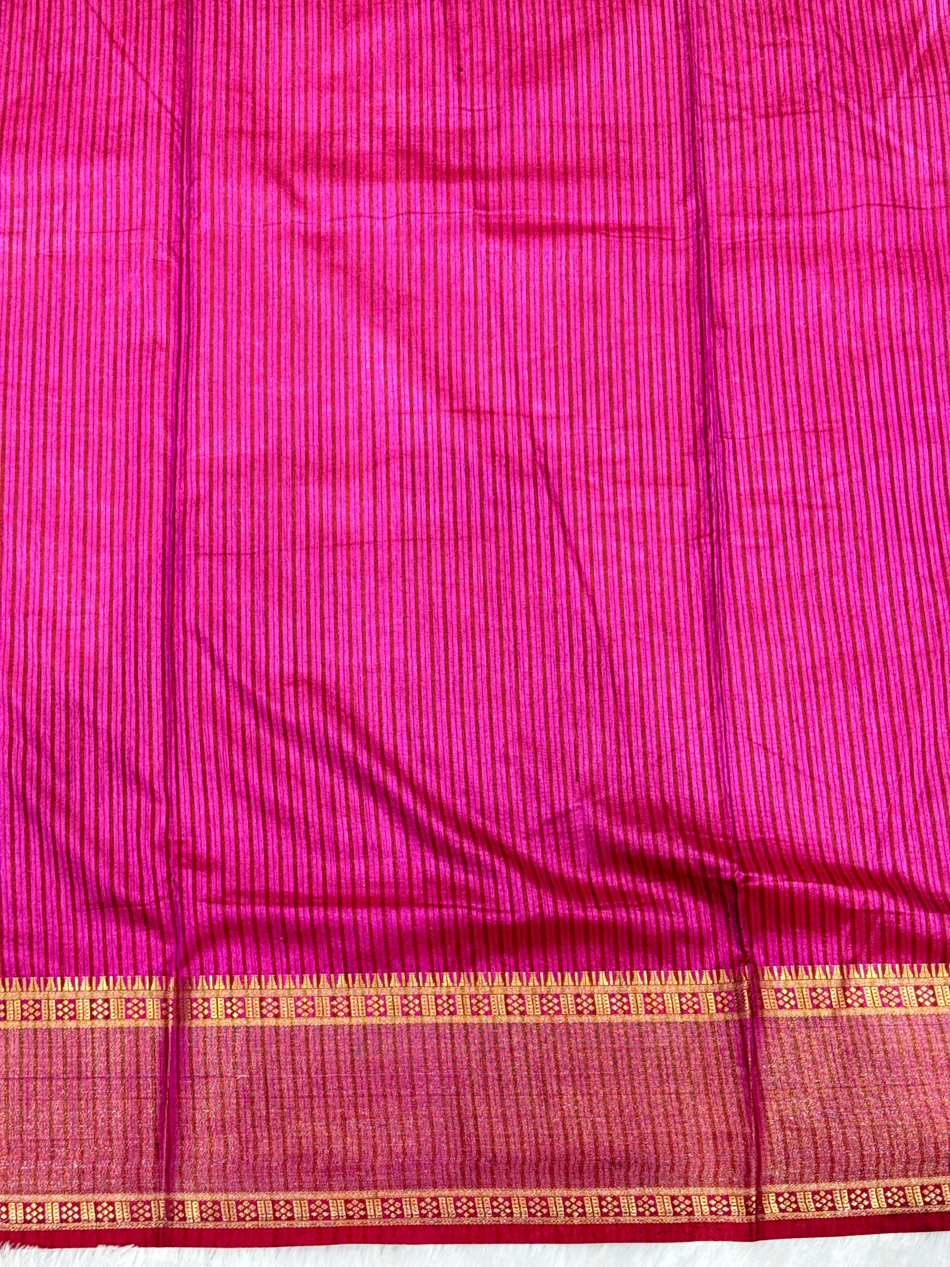Navy Blue Patola Silk Saree MSM1004